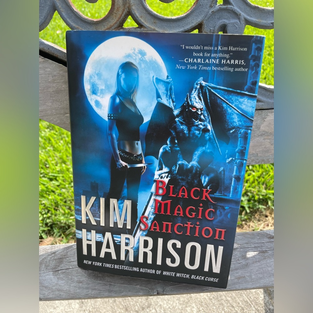 KIM HARRISON Black Magic Sanction Hardback Novel